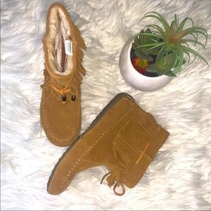 Lucky brand Moccasin Ankle boots